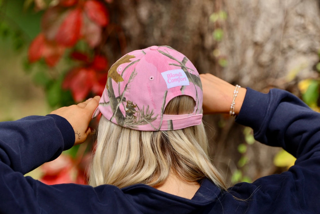 Blondi Pink Camo Hat x BCRF